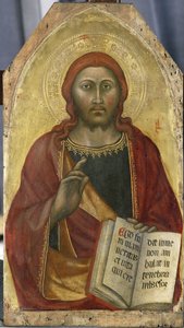 Christ Blessing by Taddeo di Bartolo